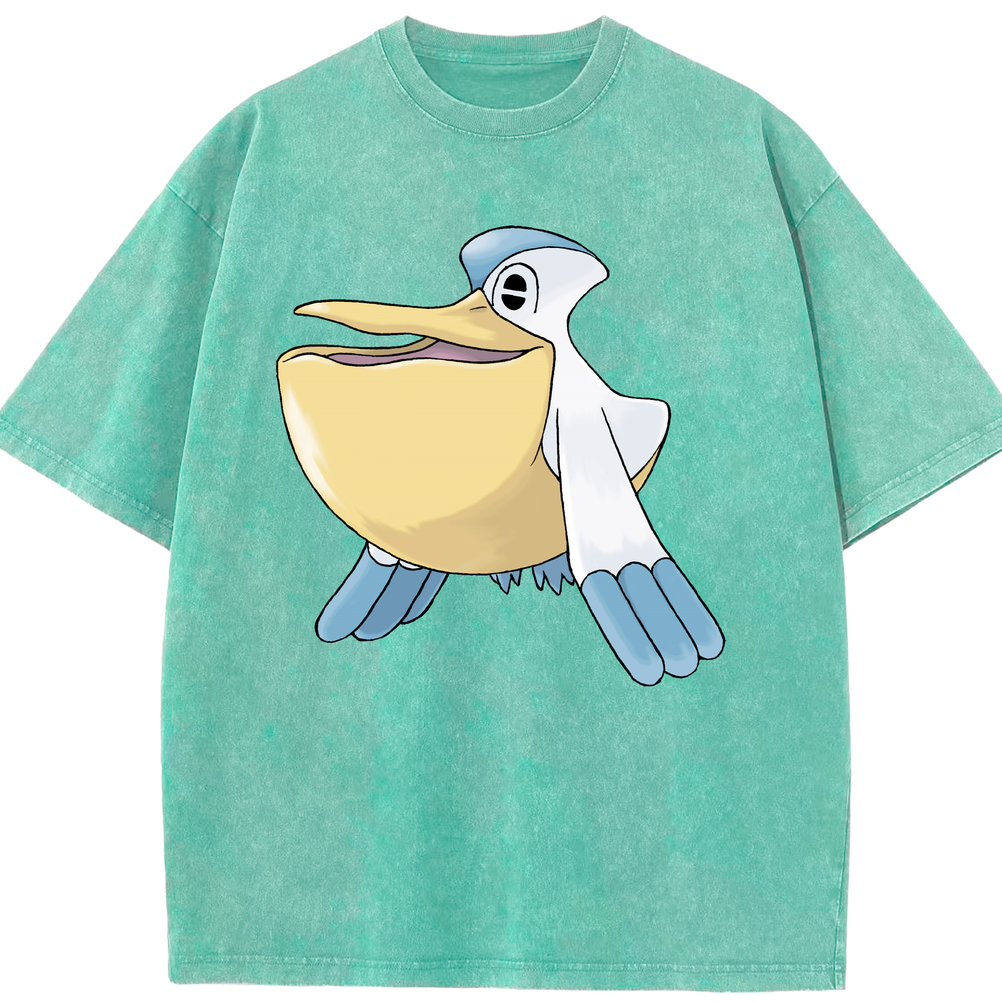 （画像用） ポケットモンスター Pokémon 綿100% ヴィンテージ風 半袖Tシャツ（フロントプリント）